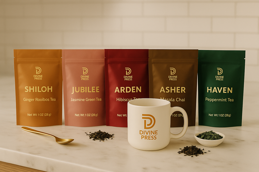 The Divine Trio + Divine Press Mug