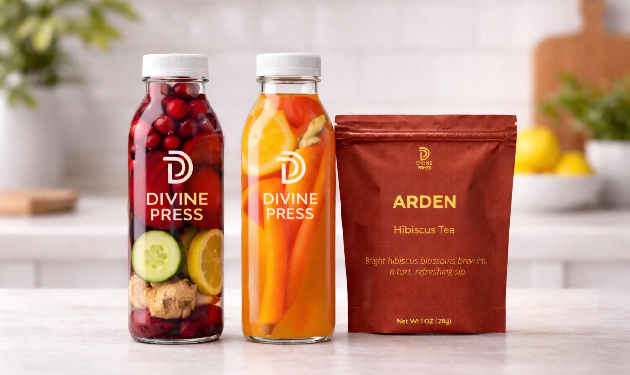 Go Bold Bundle | Cold-Pressed Juice & Hibiscus Tea