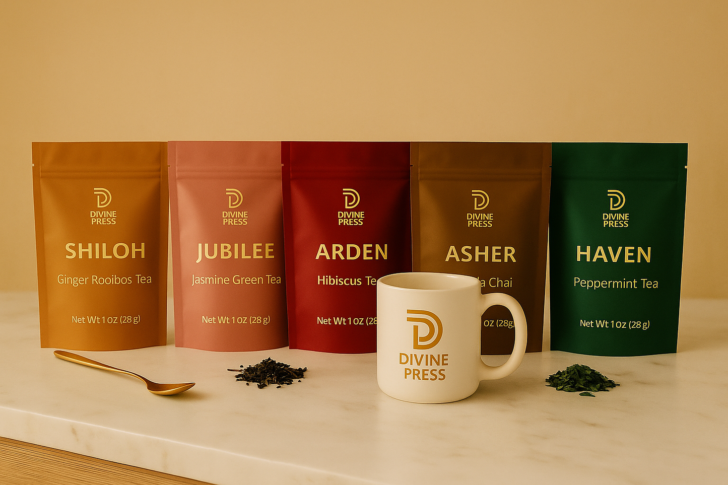 Parfum de Thé Full Collection + Divine Press Mug